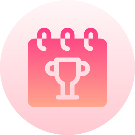 trofeo Basic Gradient Circular icono