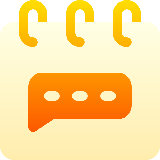 chat Basic Gradient Gradient icono