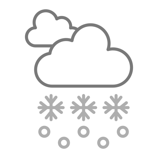 burza śnieżna Generic Grey ikona