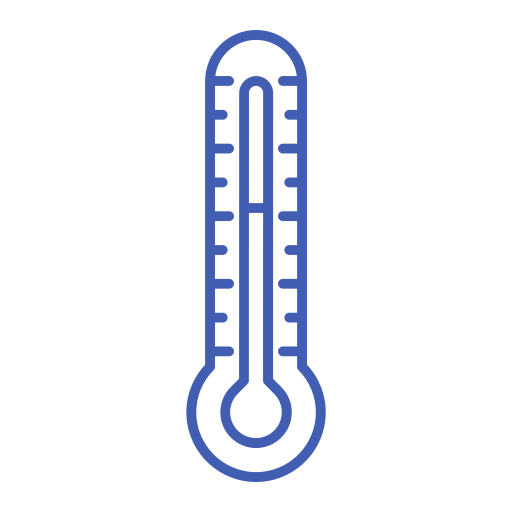 thermometer Generic Simple Colors icoon