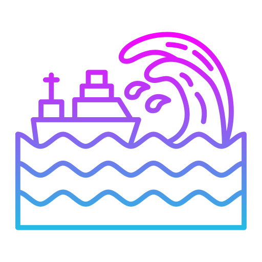 tsunami Generic Gradient icon