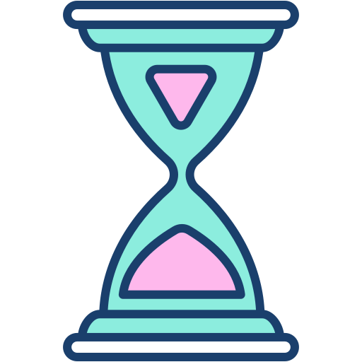 Hourglass Generic Outline Color icon