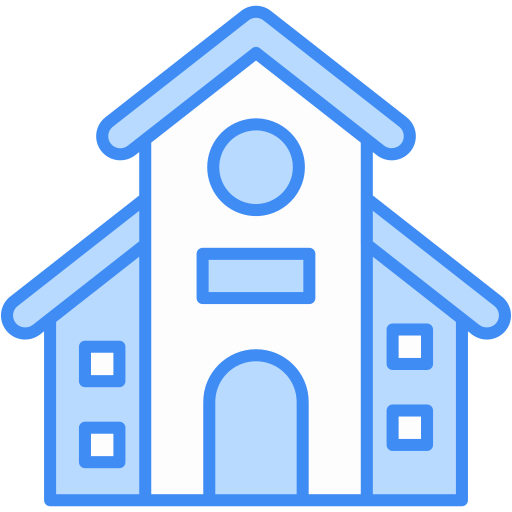 schule Generic Blue icon