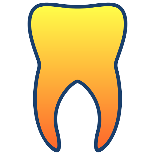 dente Generic Lineal Color Gradient Ícone