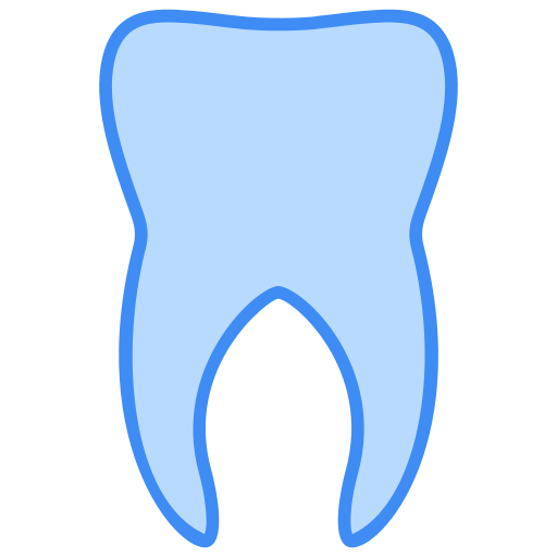 dente Generic Blue Ícone