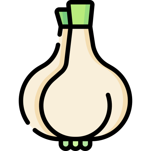 Garlic Special Lineal color icon