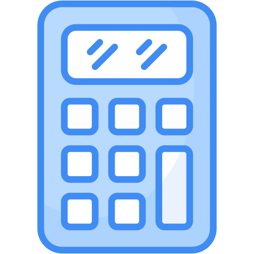 calculadora Generic Blue Ícone