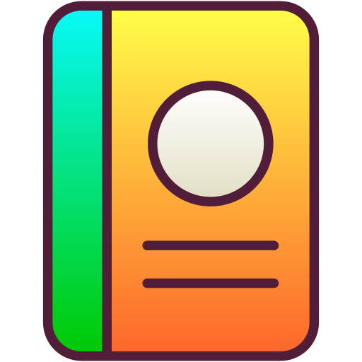 Book Generic Lineal Color Gradient icon
