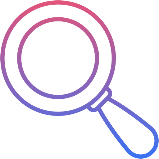 Magnifying glass Generic Gradient icon