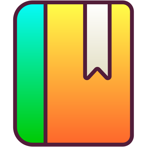 Book Generic Lineal Color Gradient icon