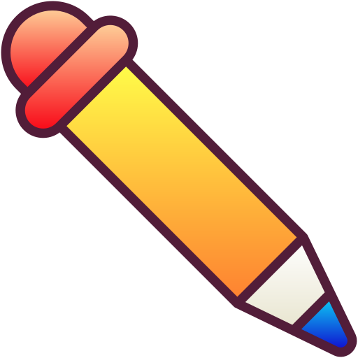 lápiz Generic Lineal Color Gradient icono