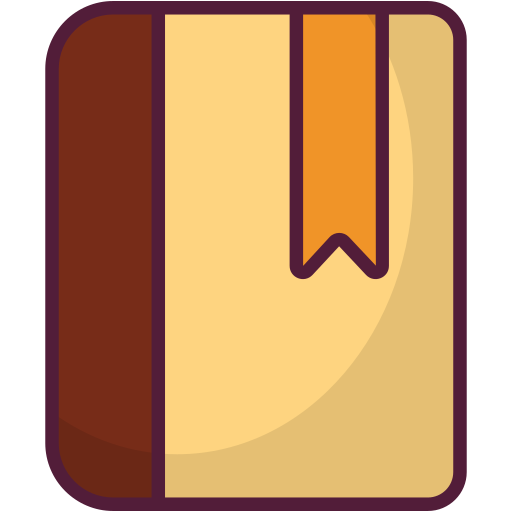 도서 Generic Outline Color icon
