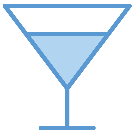 Cocktail drink Generic Blue icon