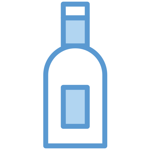 bebida alcoólica Generic Blue Ícone