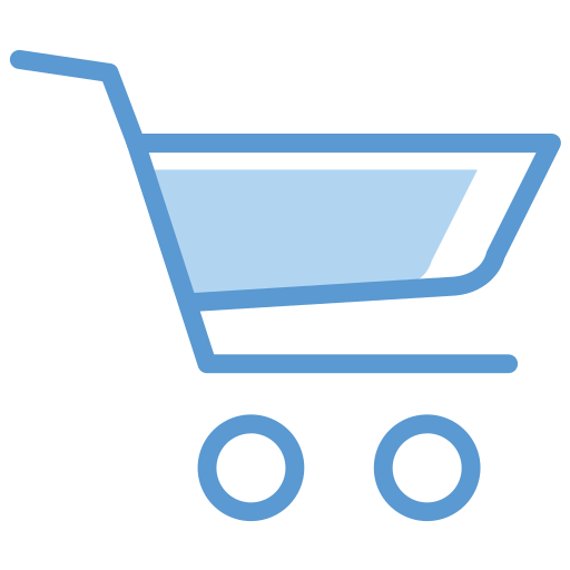 Shopping basket Generic Blue icon