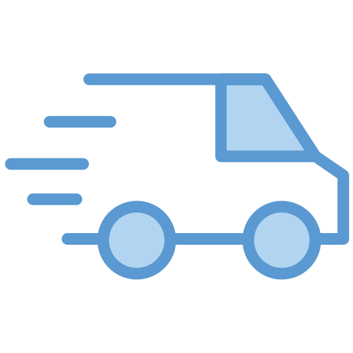 Delivery car Generic Blue icon