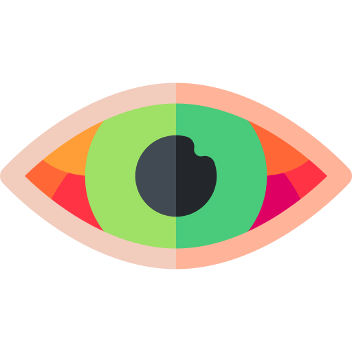 赤眼 Basic Rounded Flat icon
