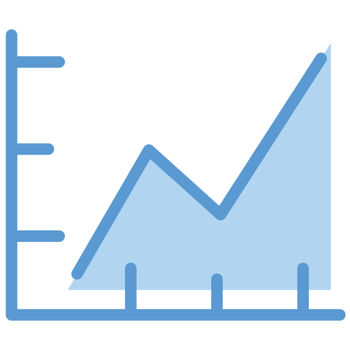 estadística Generic Blue icono
