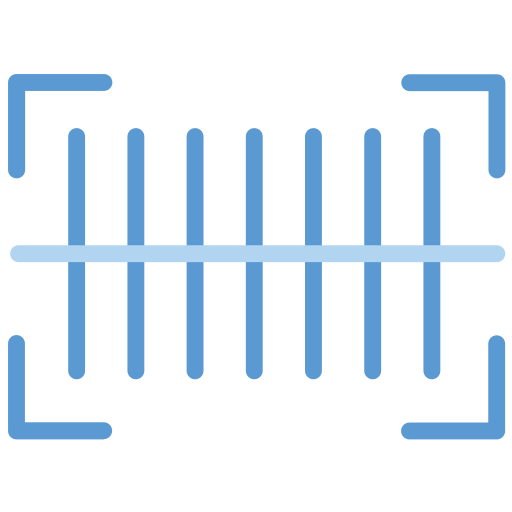 Сканирование штрих-кода Generic Blue иконка