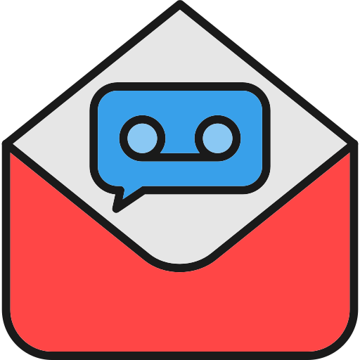 voicemail Generic Outline Color icon