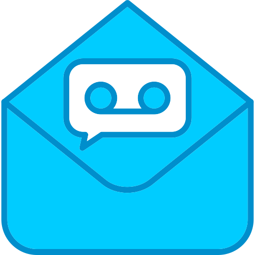 voicemail Generic Blue icon