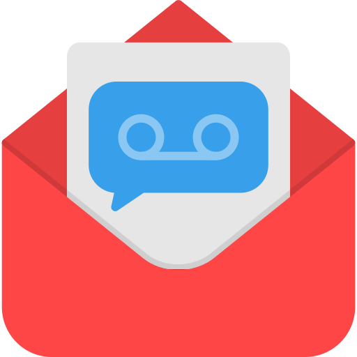 Voice mail Generic Flat icon
