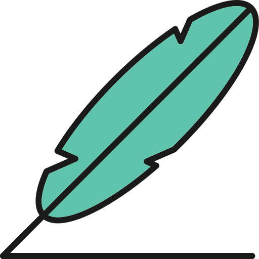 Writer Generic Outline Color icon