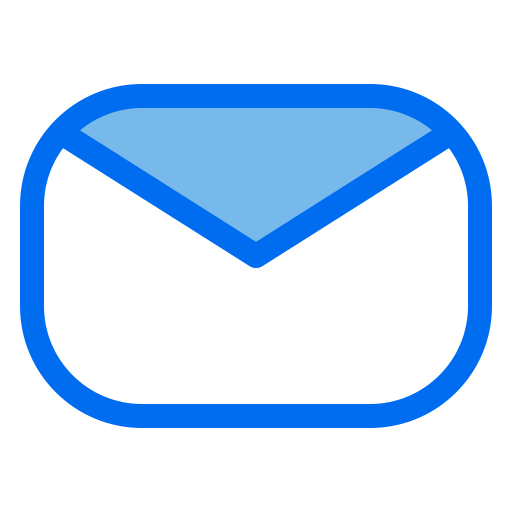 mail Generic Blue icoon