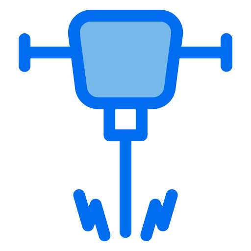 착암기 Generic Blue icon