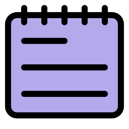 notiz Generic Outline Color icon