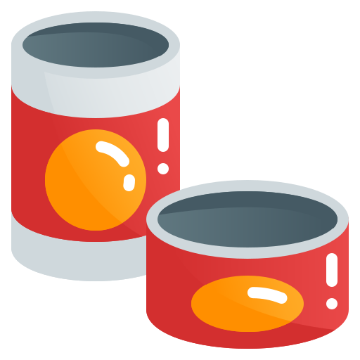 Canned food Generic Flat Gradient icon