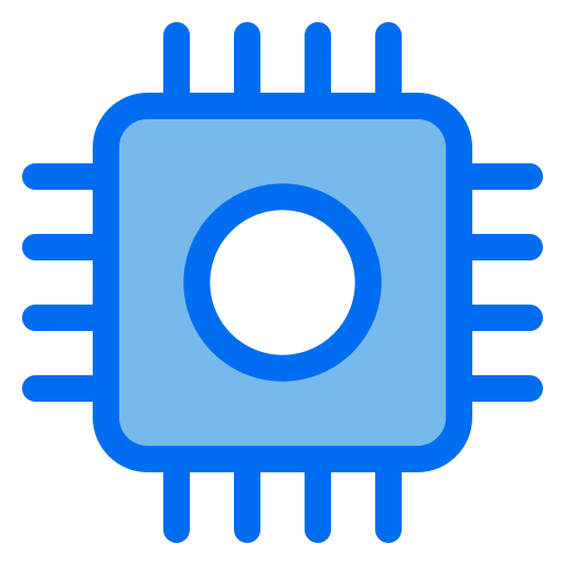 procesador Generic Blue icono