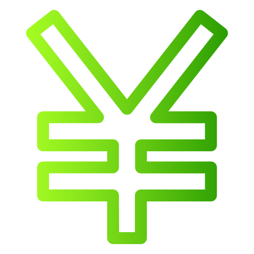 Yen Generic Gradient icon