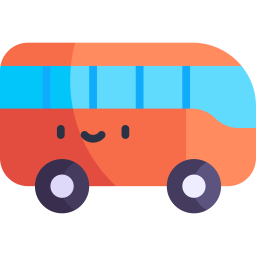 bus Kawaii Flat icon