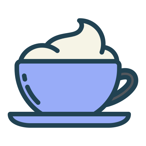 Coffee latte Generic Outline Color icon