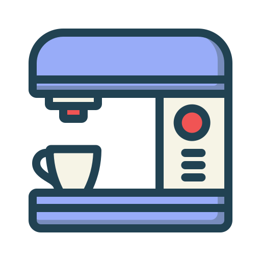 Кофеварка Generic Outline Color иконка