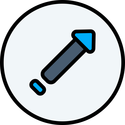 richtung Generic Outline Color icon
