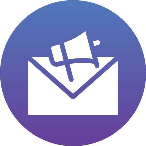 email reclame Generic Flat Gradient icoon
