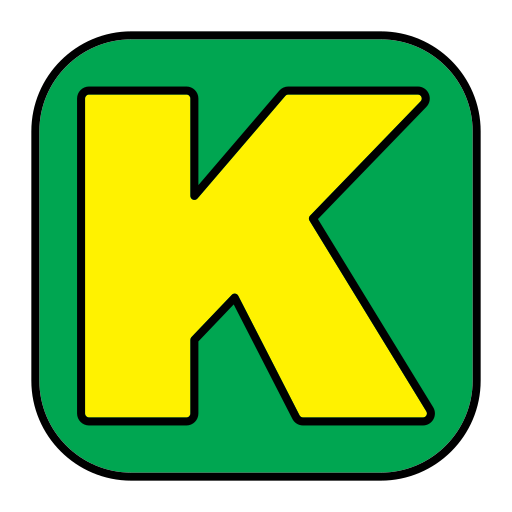 buchstabe k Generic Outline Color icon