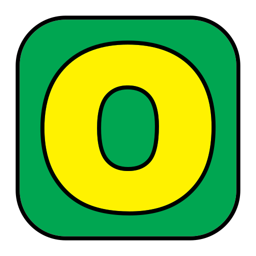 Letter o Generic Outline Color icon