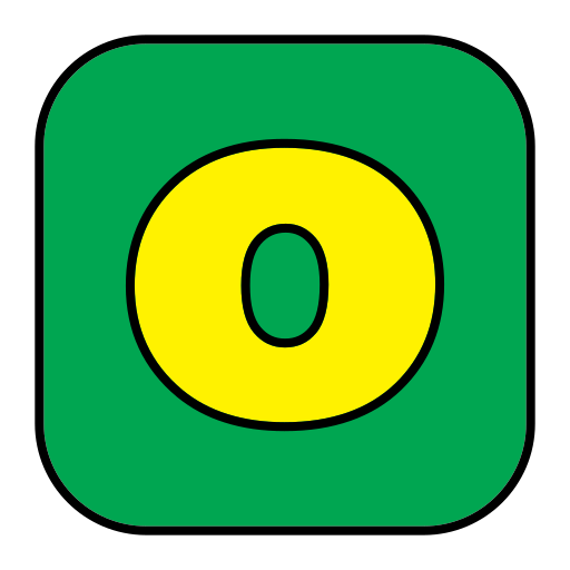 文字o Generic Outline Color icon