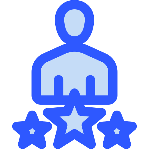 Customer review Generic Blue icon
