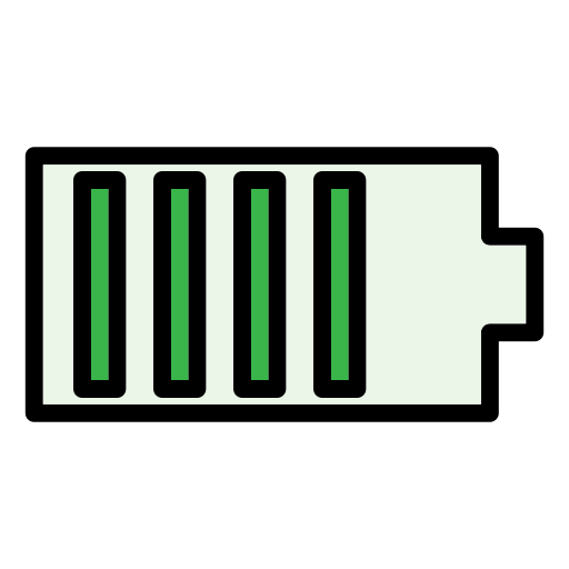 Battery level Generic Outline Color icon