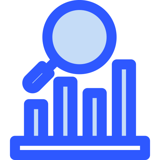 tabla de datos Generic Blue icono