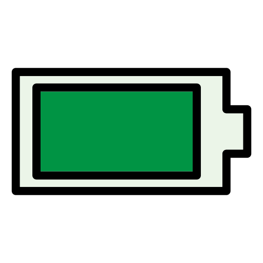 batterie level Generic Outline Color icon