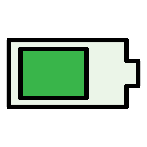 livello della batteria Generic Outline Color icona
