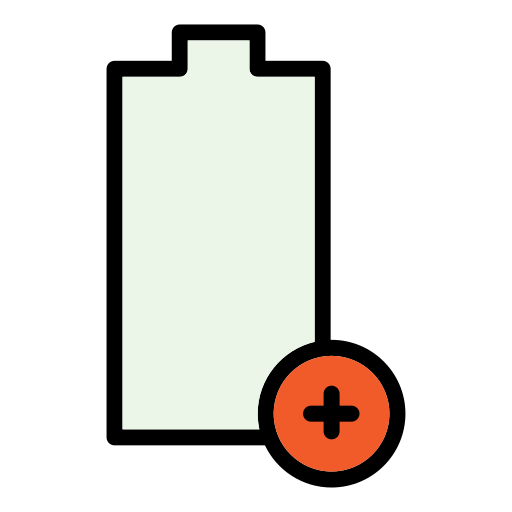 Уровень заряда батареи Generic Outline Color иконка