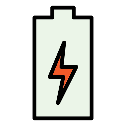 batterijniveau Generic Outline Color icoon