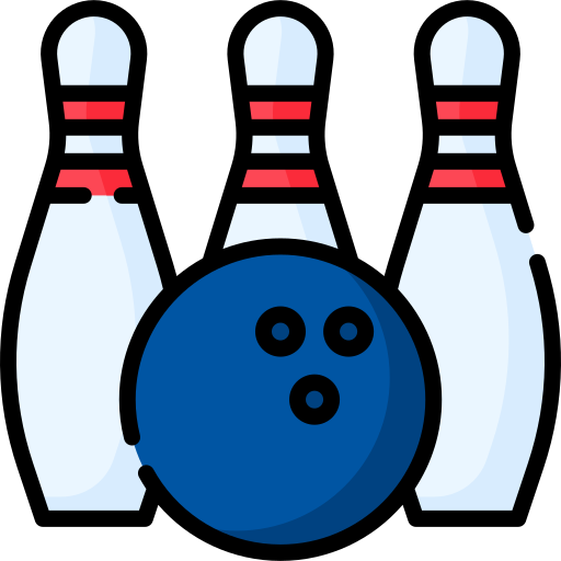 bowling Special Lineal color icoon