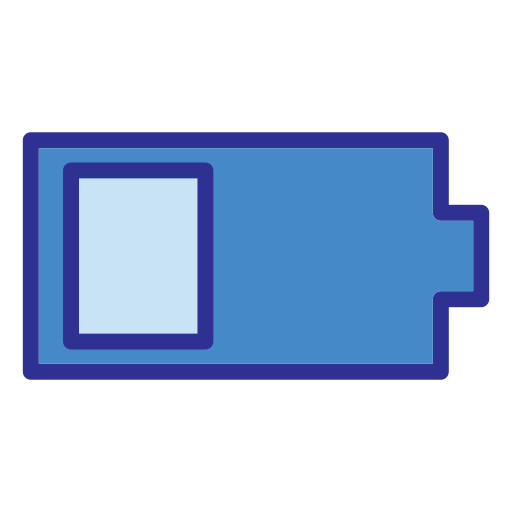 Уровень заряда батареи Generic Blue иконка